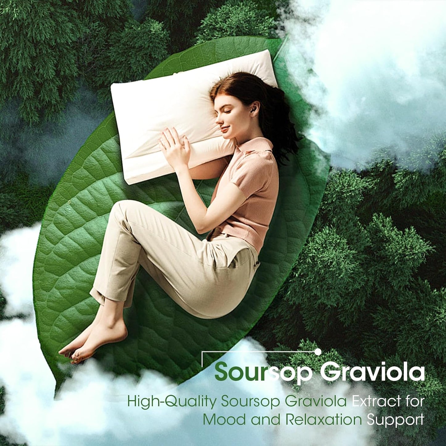 Organic Soursop Graviola Liquid Extract for Cell Support & Immune Boost - 10 FL OZ