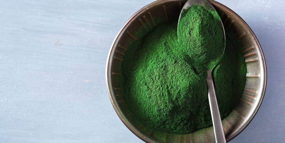 Organic Spirulina and Chlorella Capsules for Energy Boost - 500mg Tablets and Powder - Herbal Supplement
