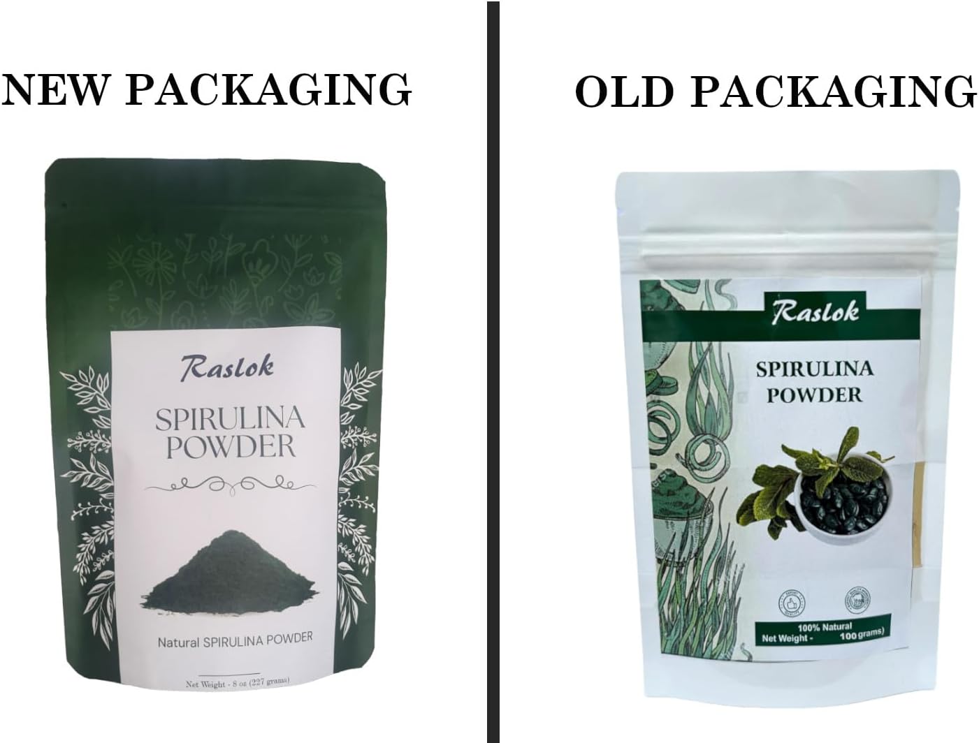 Organic Spirulina Powder for Immune Support & Antioxidants | Non-GMO & Filler-Free | High Protein Vegan Supplement (3.52 Oz)