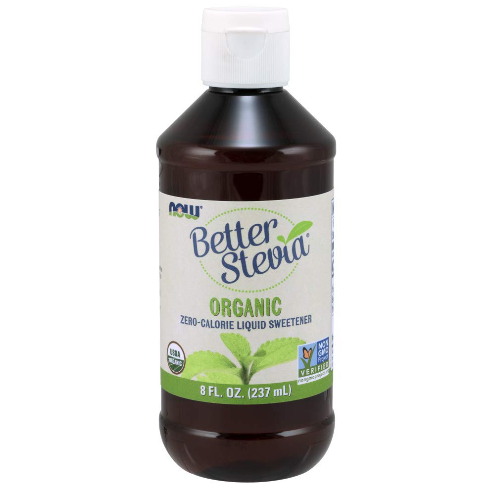 Organic Stevia Extract Liquid - 8 oz by Now Foods