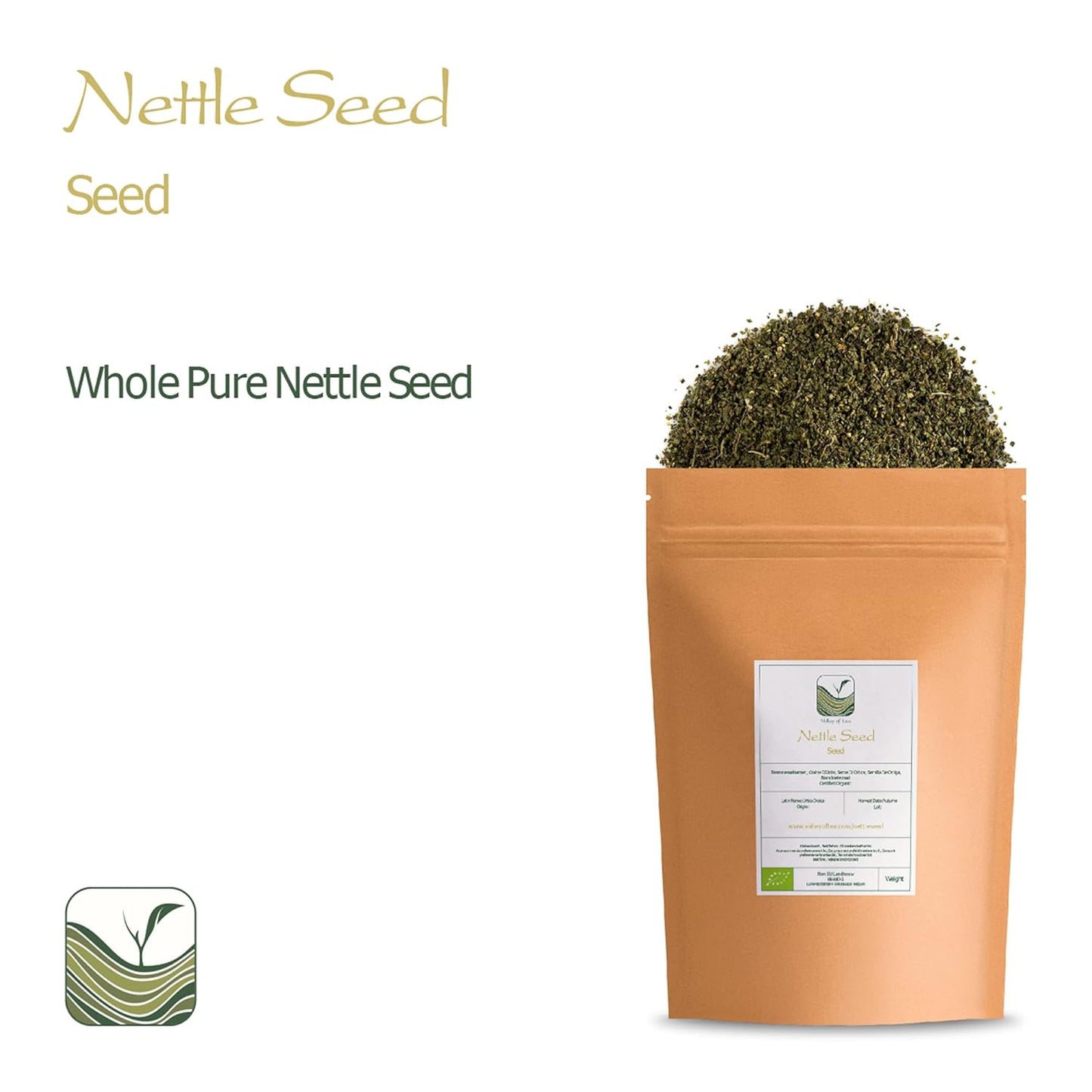 Organic Stinging Nettle Seeds for Consumption - High-Quality Urtica Dioica Seeds for Nourishment