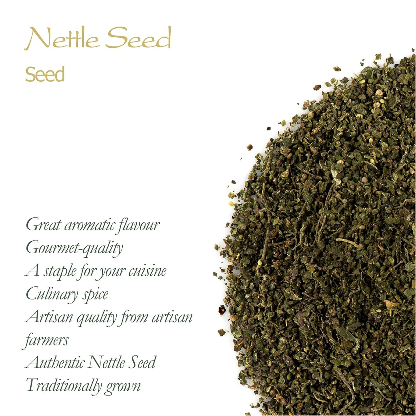 Organic Stinging Nettle Seeds for Consumption - High-Quality Urtica Dioica Seeds for Nourishment