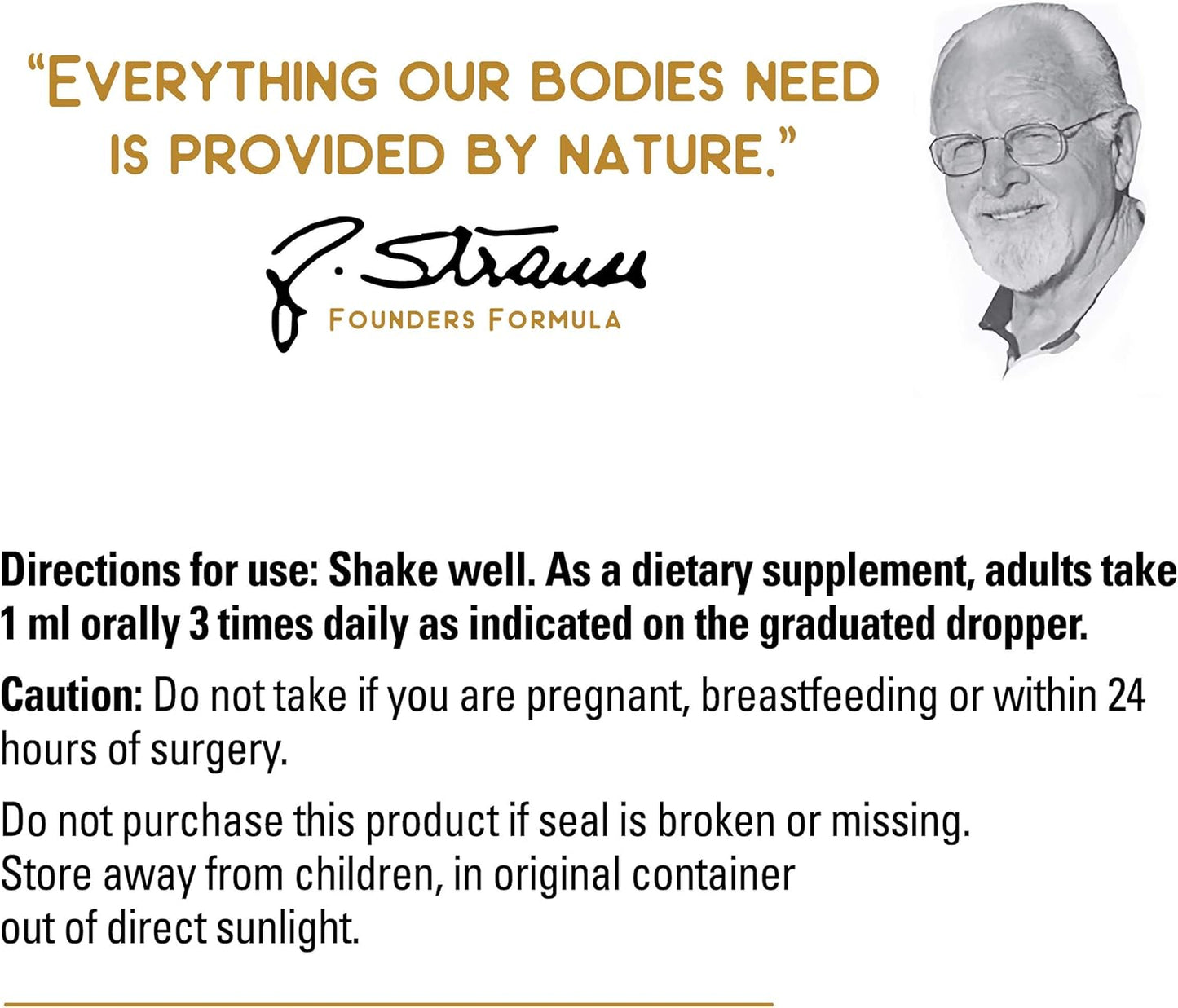 Organic Strauss Naturals Heartdrops for Urinary Health, Gluten-Free, Soy-Free, Non-GMO - 7.6 fl oz