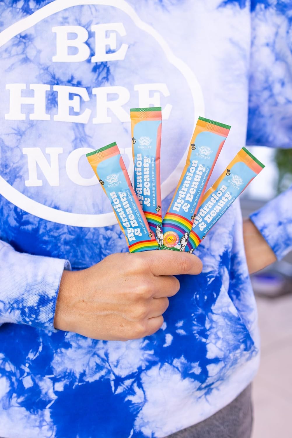 Organic Sugar-Free Electrolyte Powder Packets - 12 Sticks Hydration Pack - Citrus Rush Flavor - Non-GMO Electrolyte Drink Mix for Rapid Hydration