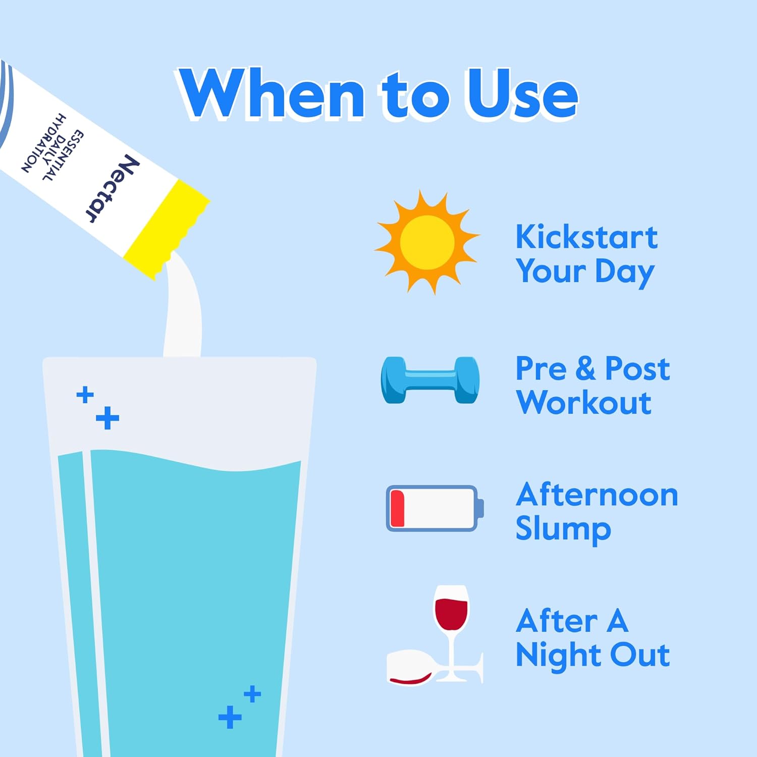 Organic Sugar-Free Electrolyte Powder Packets for Rapid Rehydration - Grape Flavor - 0 Calorie Hydration Packets - Daily IV Hydrate Solution - 18 Pack