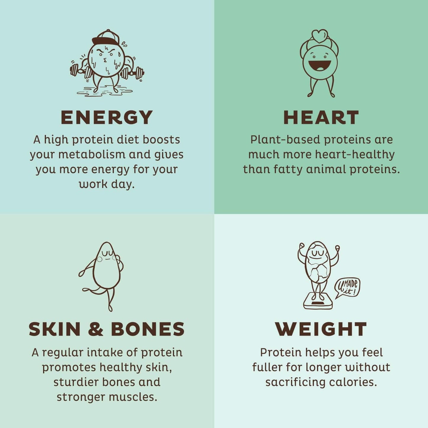 Organic Superfood Vegan Protein Powder, Low Carb Pea Blend - Unflavored & Unsweetened, Keto & Dairy Free - Meal Replacement Rich in Vitamins & Minerals for Men & Women - 20 Servings