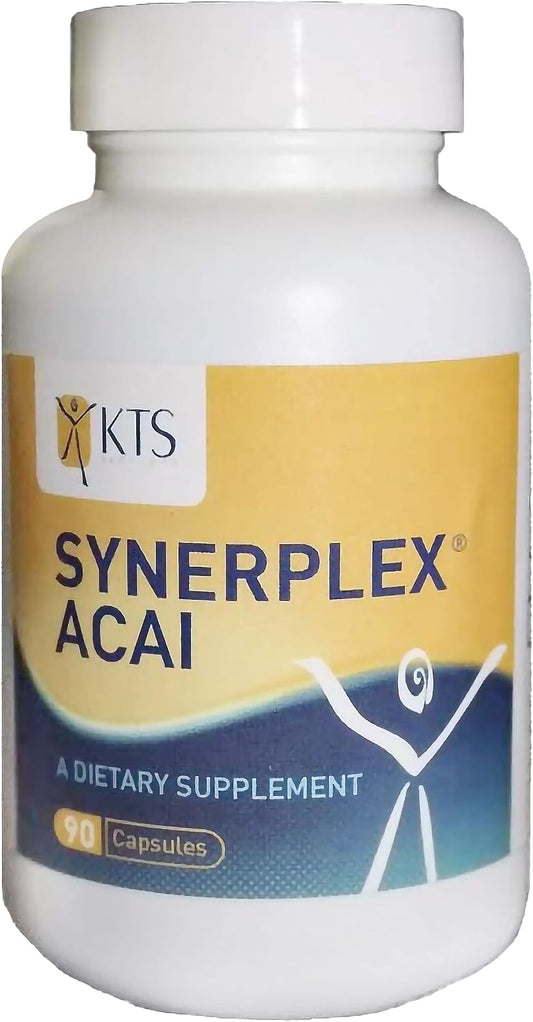 Organic Synerplex® Açaí Capsules - Superfood Supplement for Brain, Heart, & Reproductive Health - Rich in Antioxidants & Nutrients