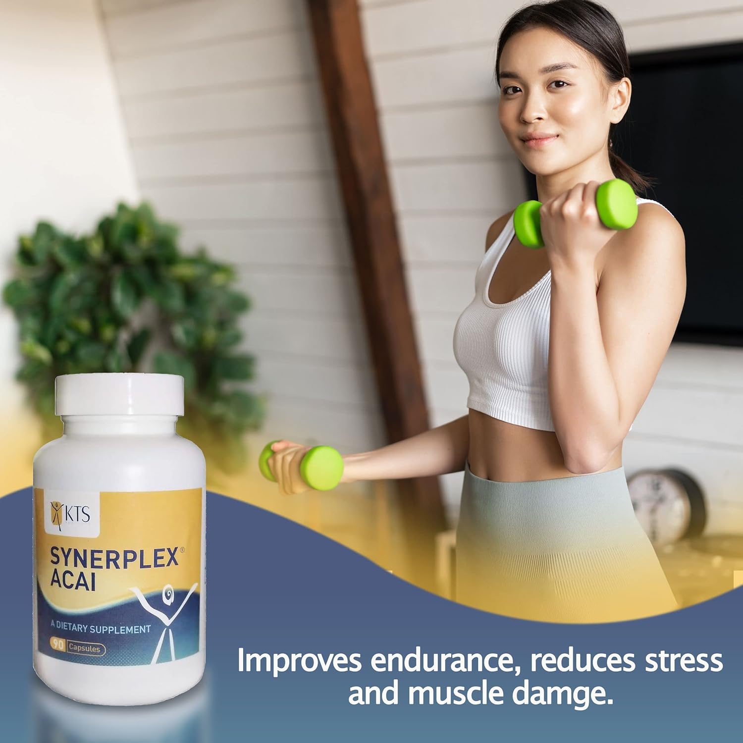 Organic Synerplex® Açaí Capsules - Superfood Supplement for Brain, Heart, & Reproductive Health - Rich in Antioxidants & Nutrients
