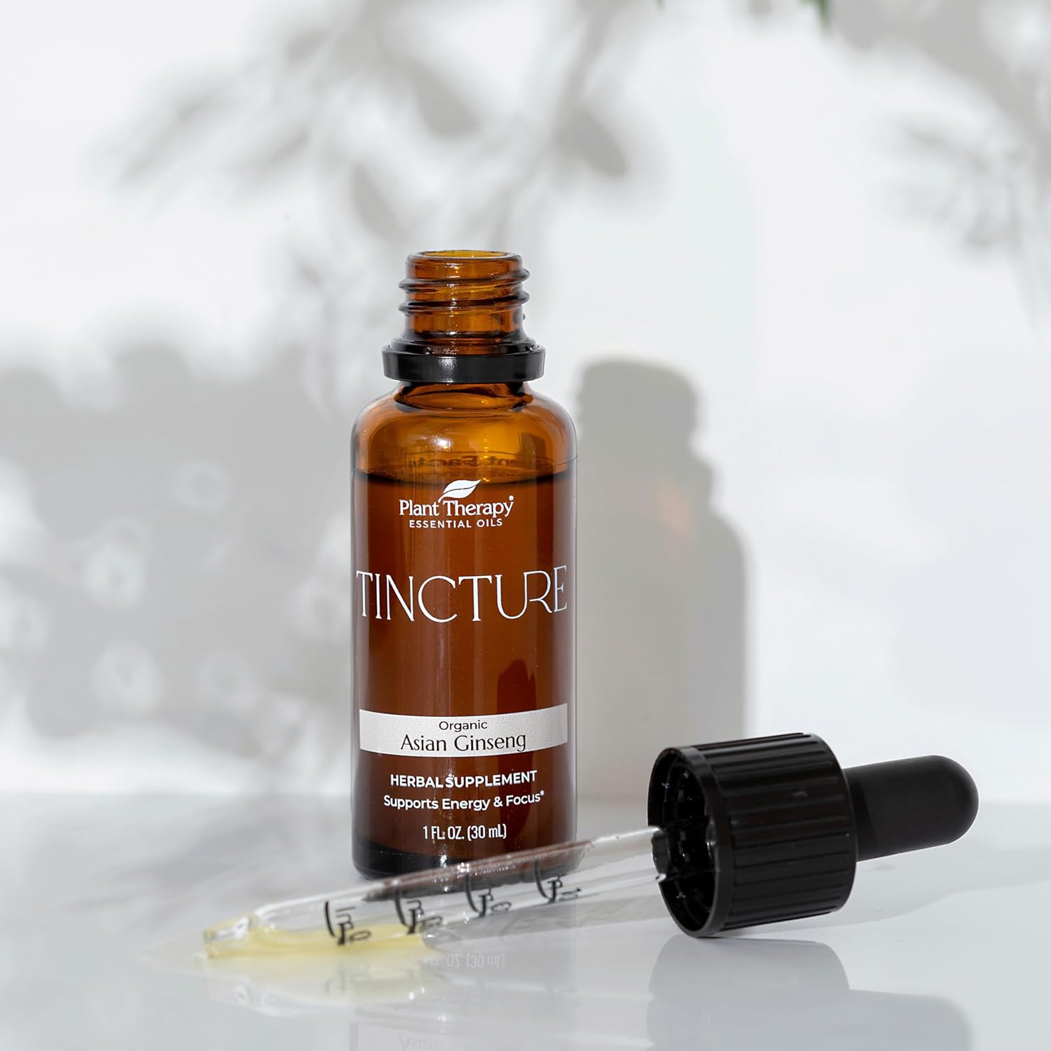 Organic Tincture Beginner Set - Ashwagandha, Ginseng, Echinacea, Elderberry, Lemon Balm, Turmeric - 30 mL Each