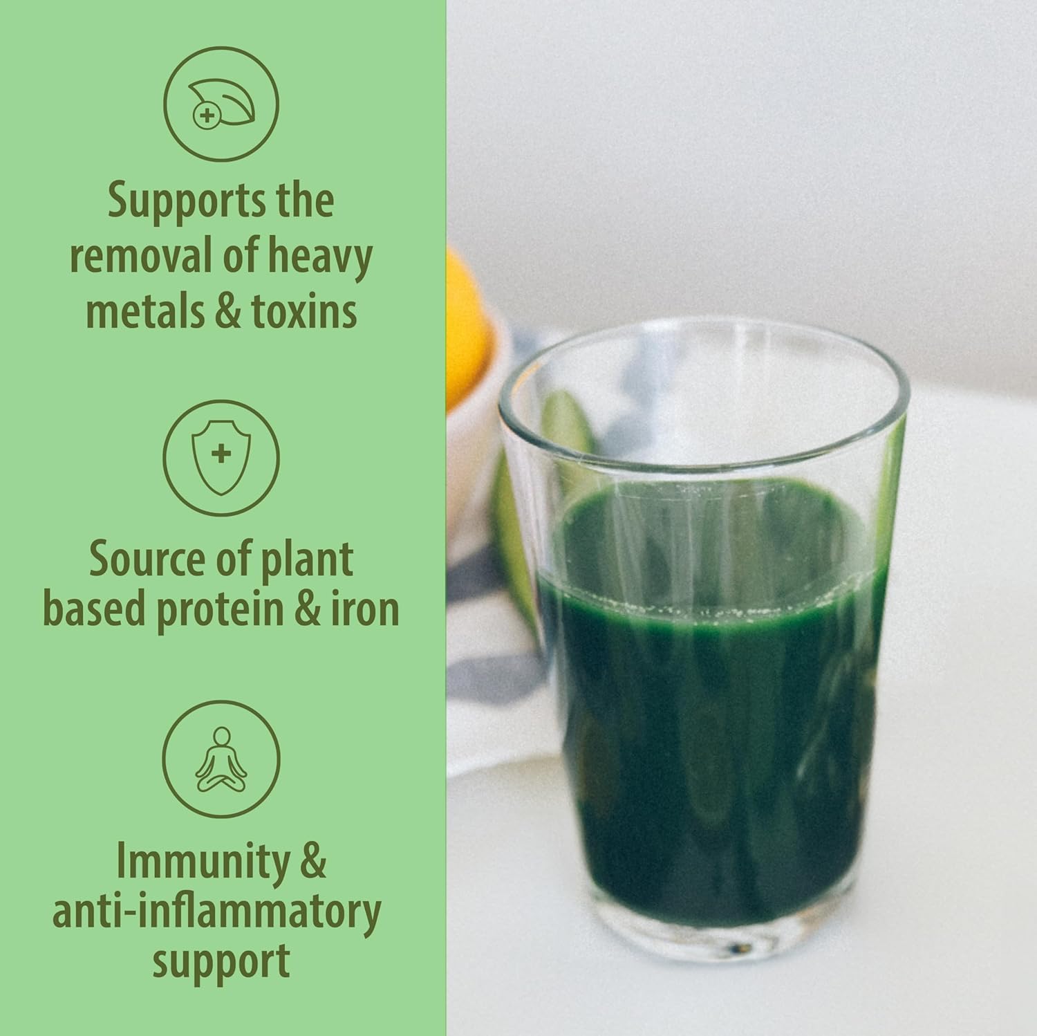Organic Traditions Chlorella Powder - 5.3 Ounce Organic Superfood Supplement