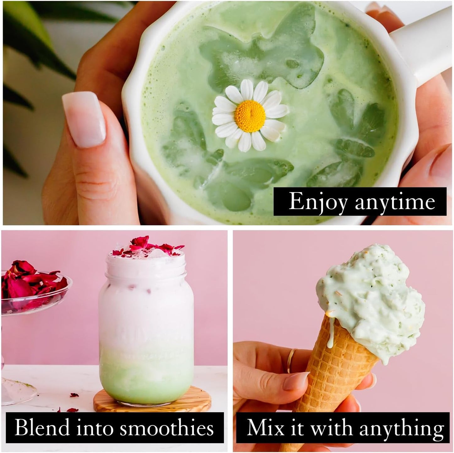 Organic Truvani Vegan Pea Protein Powder with Matcha - 20g Plant-Based Protein, 10 Travel Packets, Keto-Friendly, Gluten & Dairy Free, Low Carb, No Sugar Added