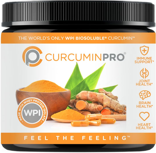 Organic Turmeric Derived CurcuminPro Complete Bulk Powder - 90g BioSoluble Joint & Muscle Support