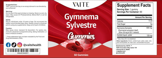 Organic VAITE Gummies for Natural Energy Boost and Immune Support