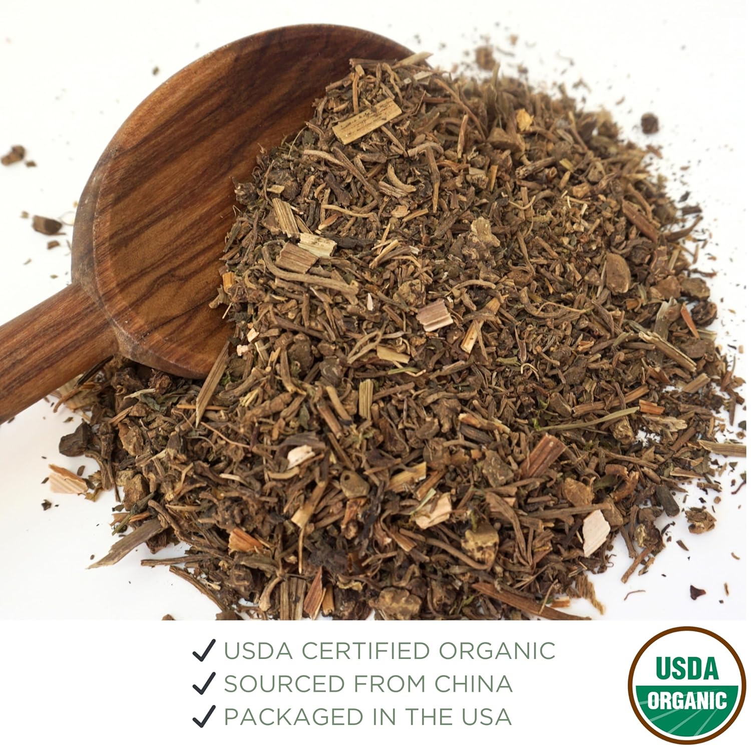 Organic Valerian Root Tea 4 oz (113g) - USDA Certified Whole Loose Leaf Herb for Sleep - Te De Valeriana Para Dormir by Elanen Naturals