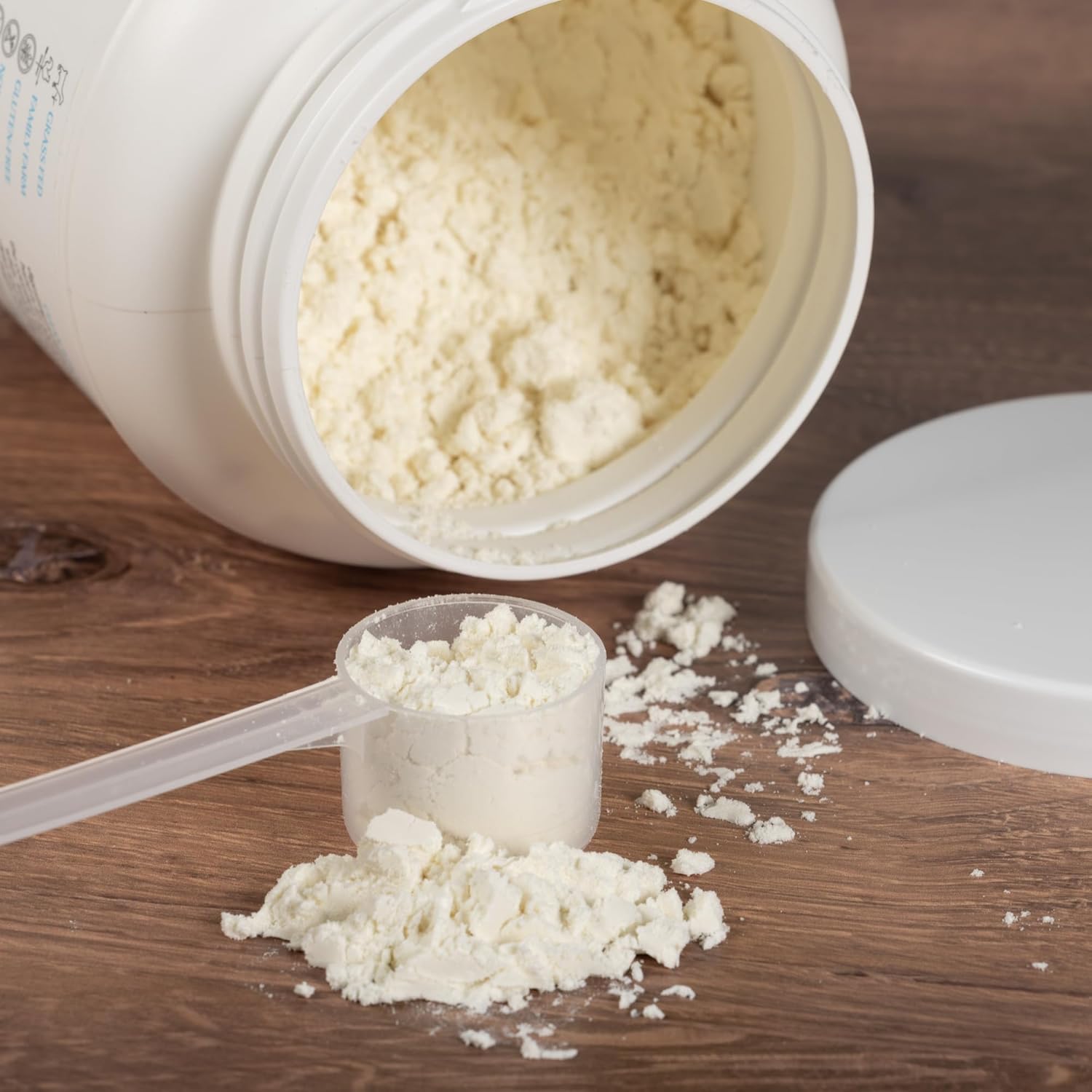 Organic Vanilla Bean Goat Whey Protein Powder | Grass-Fed, Non-GMO, High Protein | 24g Per Serving | All Natural, Rich in Amino Acids | 15 Servings - 16 oz