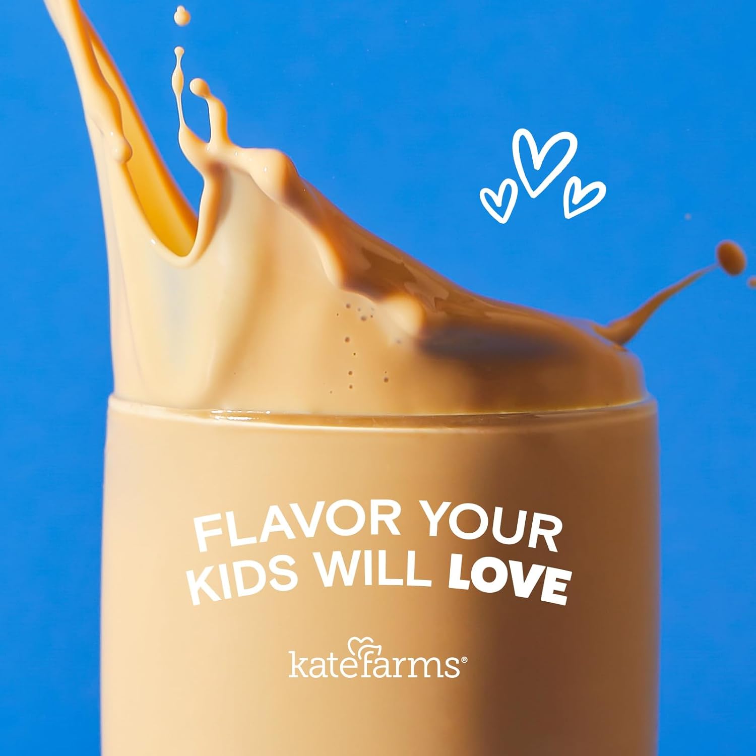 Organic Vanilla Kids Nutrition Shake with 8g Protein and 27 Vitamins, Meal Replacement, Gluten Free, Non-GMO (12 Pack, 8.45 oz)