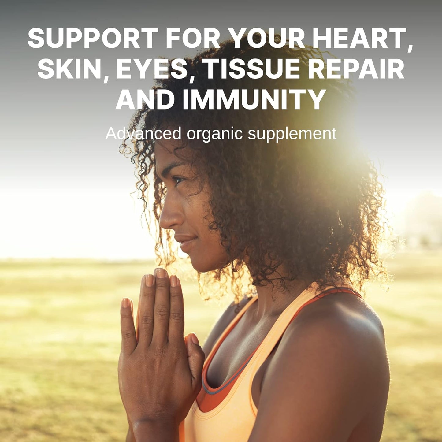 Organic Vegan Fermented Vitamin C 250mg - Immunity Boost, Antioxidant Support, Collagen Synthesis Aid - Gluten-Free, Non-GMO - 30-Day Supply