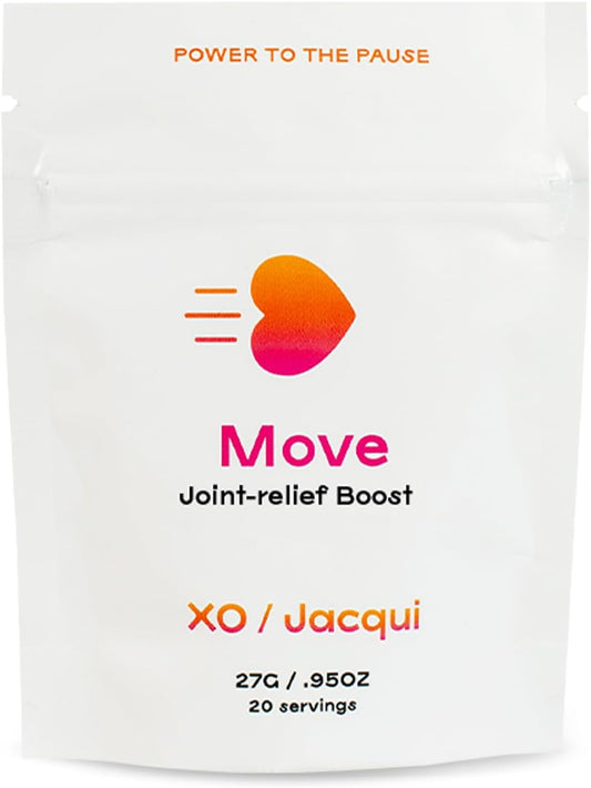 Organic Vegan Menopause Support Booster for Joints & Mobility with Pumpkin, Turmeric, and Chia Seeds