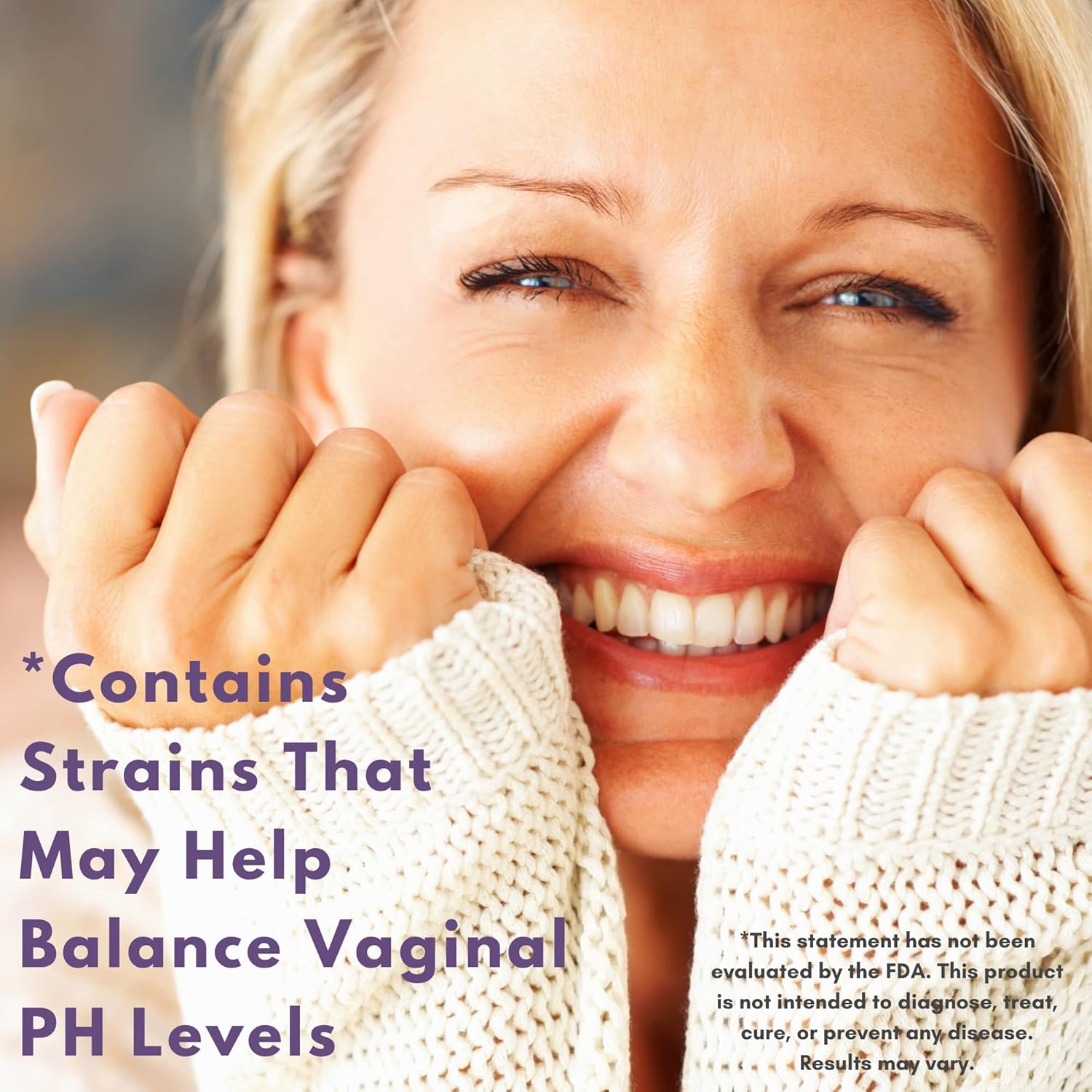 Organic Vegan Women's Probiotic for Vaginal Health - Supports Odor, Infections, UTIs & Fertility - 3 Classes & 14 Strains for Strength