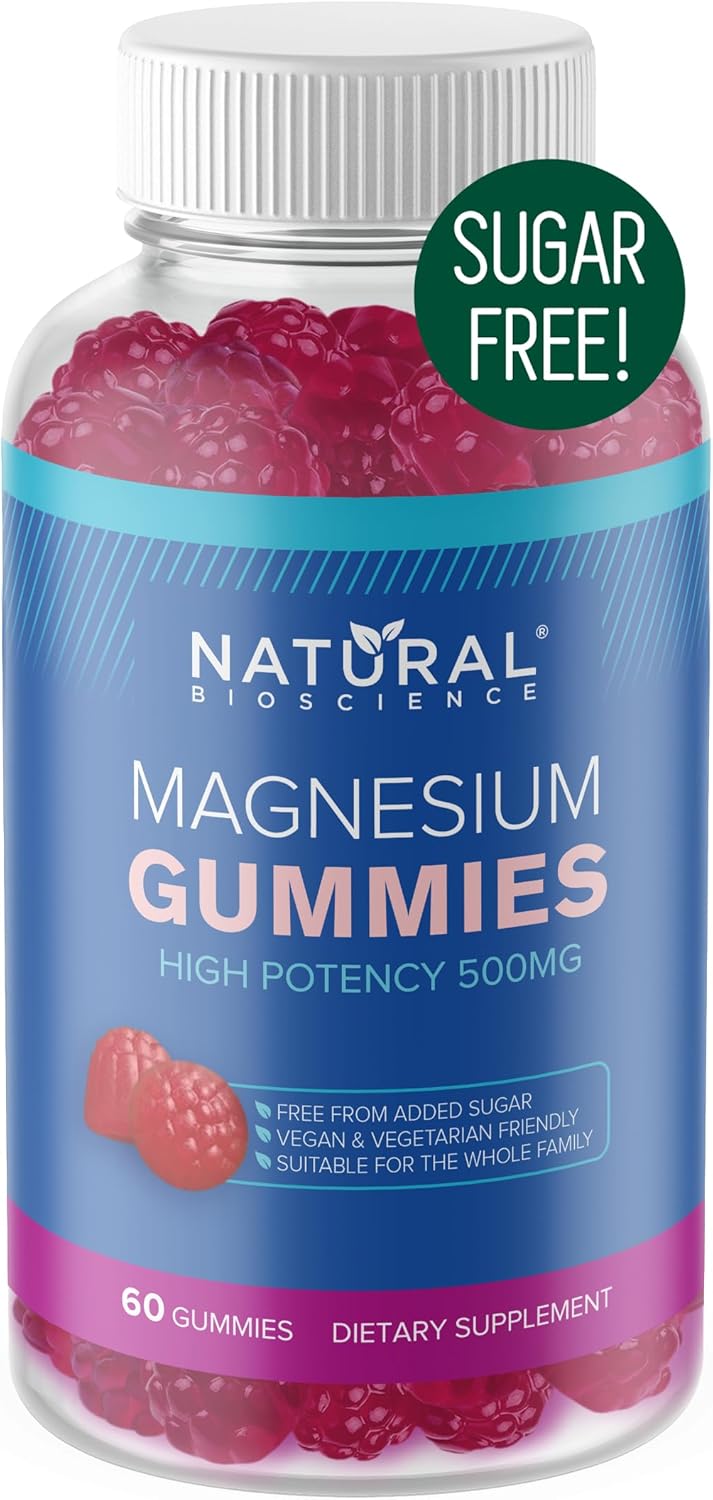 Organic Vitamin D3 K2 Gummies + Magnesium Citrate Gummies Bundle (60 Gummies Each) - Sugar Free Formula with Extra Strength Vitamin D3 5000 IU, K2 MK7 80 mcg, and Magnesium Citrate 500 mg