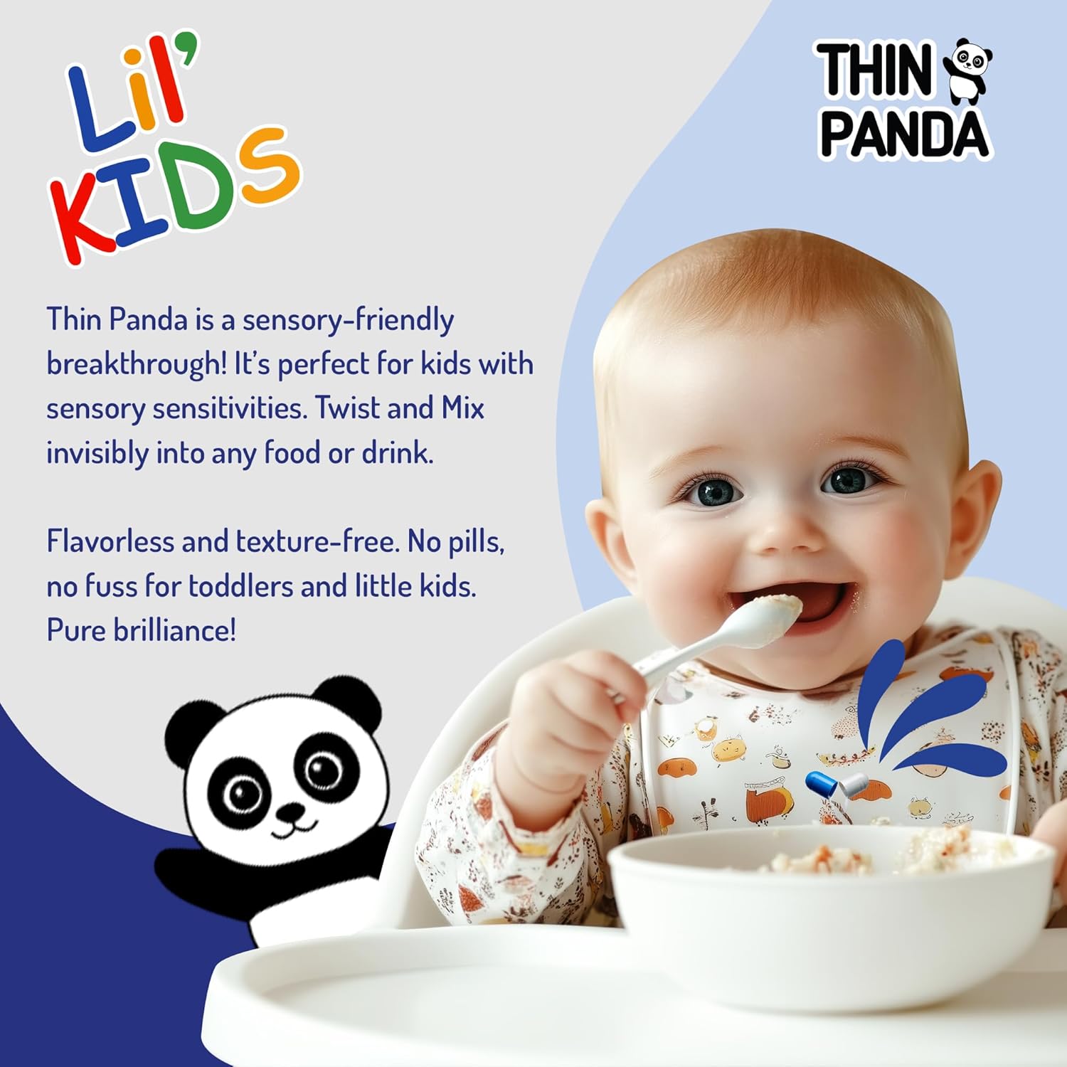 Organic Vitamin D3 Supplement for Toddlers | Strong Bones & Healthy Immunity | Unique Twist & Mix Design | GMO Gluten Vegan | 90 Servings