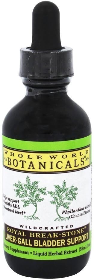 Organic Whole World BOTANICALS Royal Liver Gallbladder Tonic Supplement - 2 OZ
