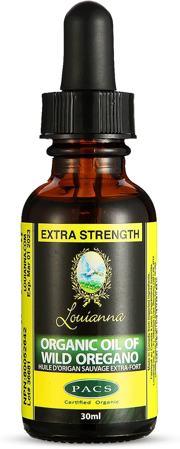 Organic Wild Oregano Oil Drops - 80% Carvacrol, 30mL - Oral & Topical Use - BoostGo Australia