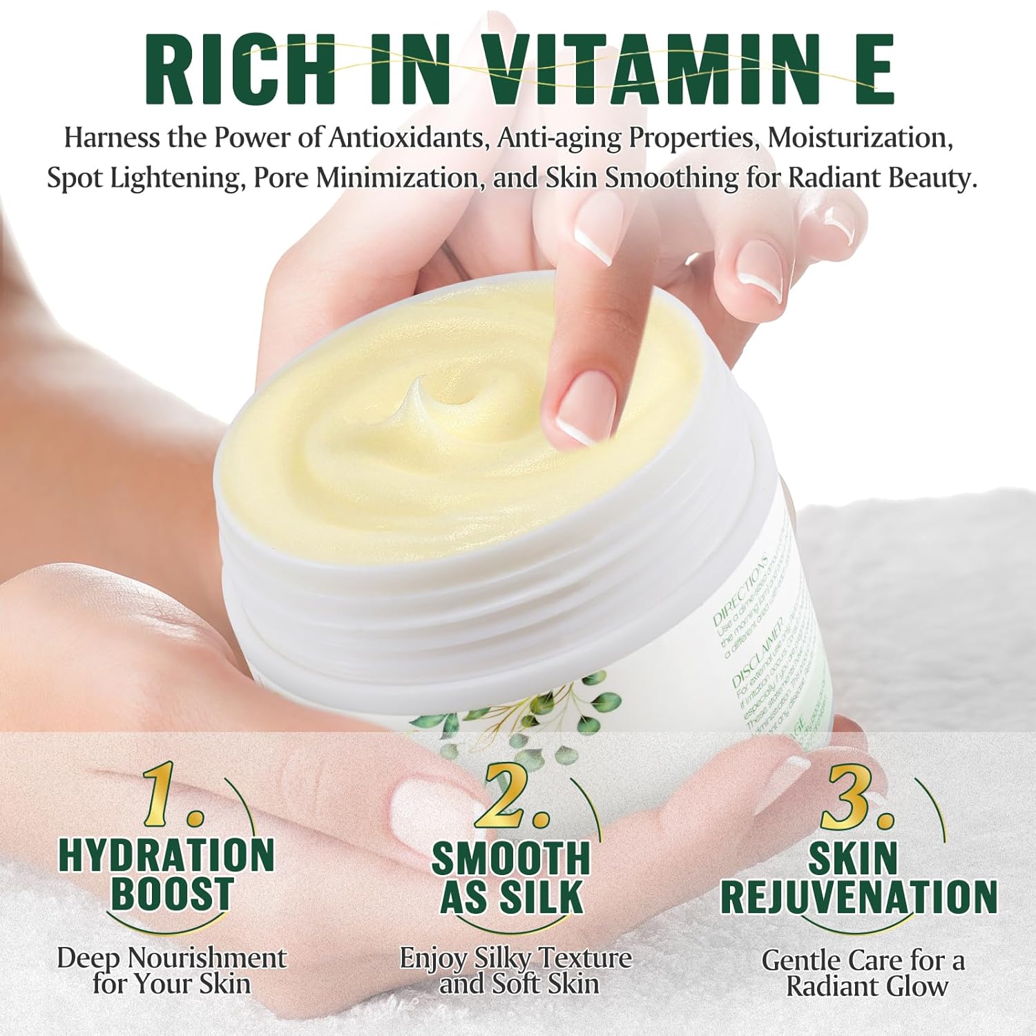 Organic Wild Yam Cream for Hormone Balance in Menopause and Menstrual Cycle - 3.17 oz Natural Skincare for Hot Flashes and Night Sweats