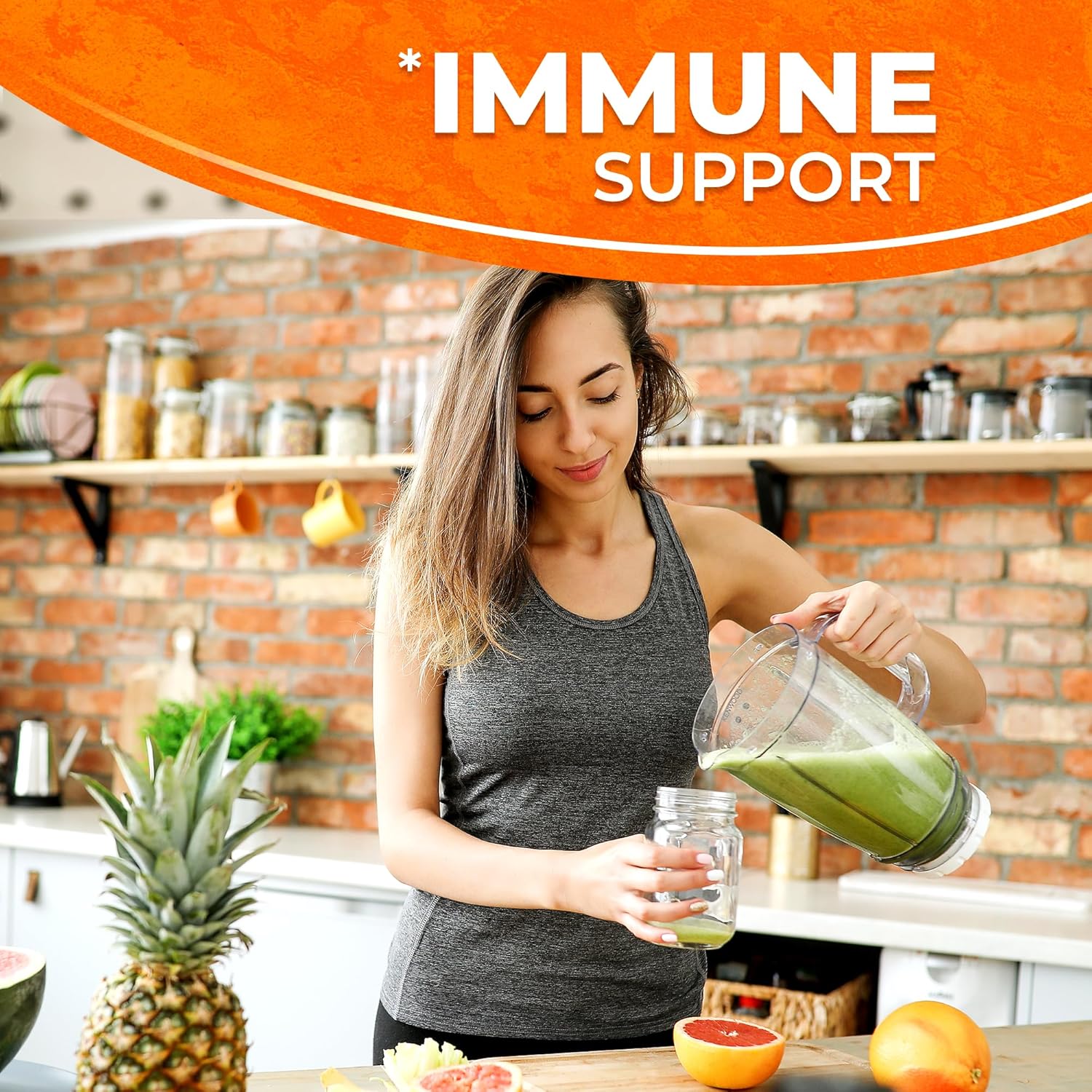 Organic Wildcrafted Irish Sea Moss Gel with Pineapple Mango Flavor - 10 oz - Rich in Vitamins and Minerals from Caribbean Waters