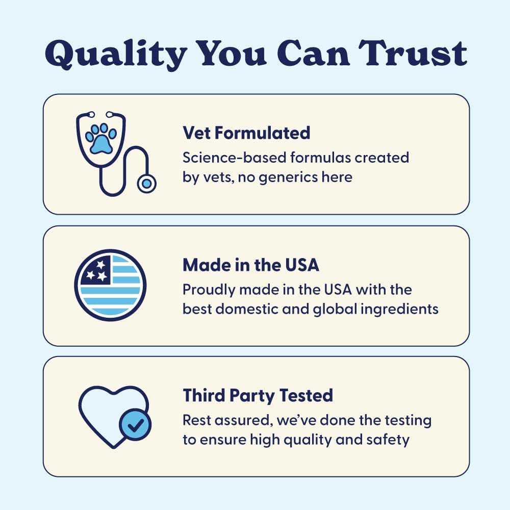 Origin Labs Senior Dog Supplement with Omega 3, Probiotics, Glucosamine, and Beef Liver Flavor - 90 Soft Chews for Gut, Heart, Skin, Liver, Joints, and Immune Support