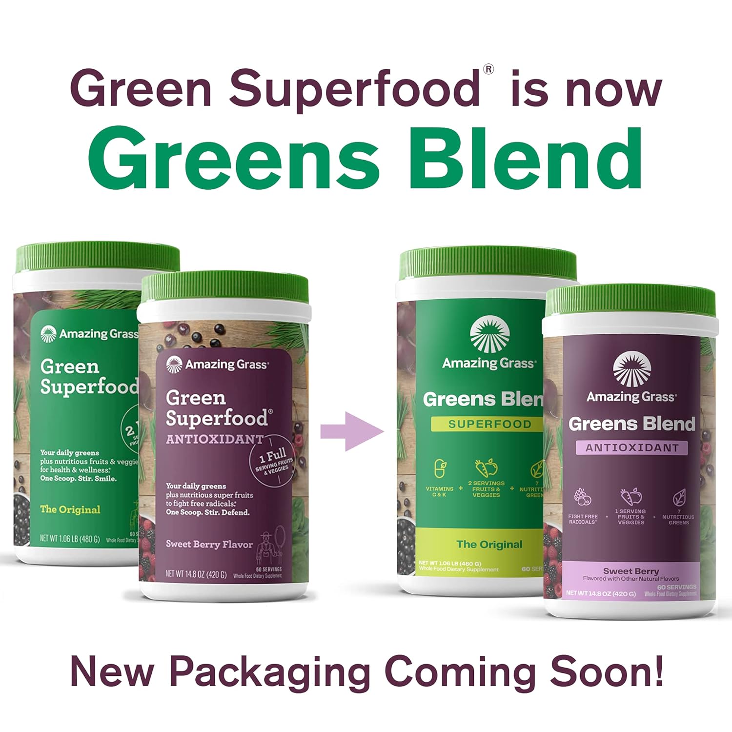 Original + Antioxidant Amazing Grass Greens Blend Superfoods Powder - Boost Your Health and Energy Levels with this Nutrient-Packed Supplement