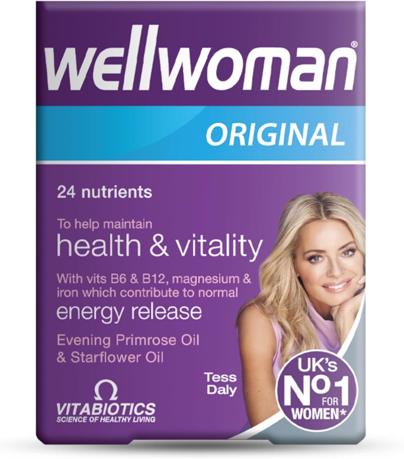 Original Wellwoman Capsules - Multivitamin Supplement for Women's Health, 30 Count