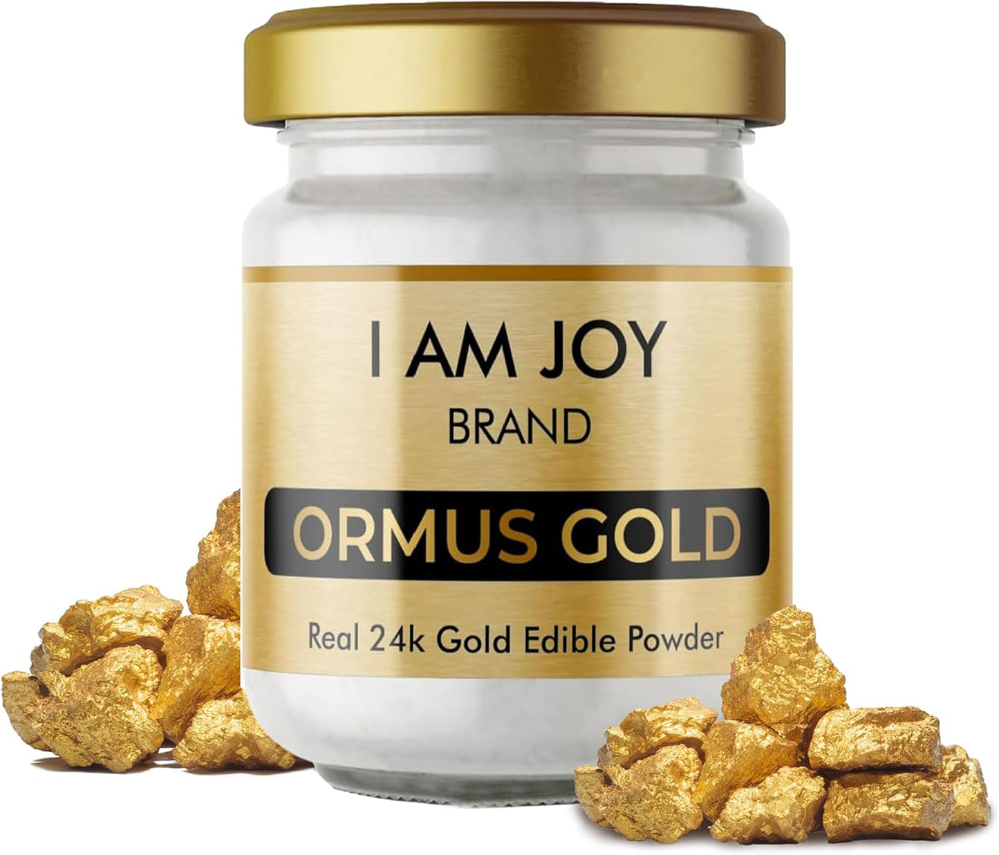Ormus Capsules and Gold Water by I Am Joy Co. - Pure Powder Supplement for Wellness