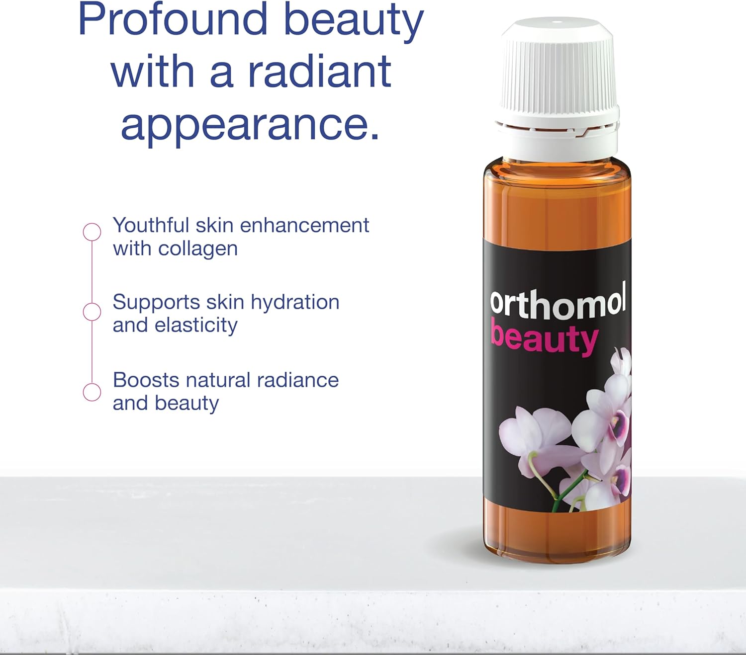 Orthomol Beauty 7-Day Supply for Women - Hair, Skin, Nail Health - Collagen & Coenzyme Q10 Supplement