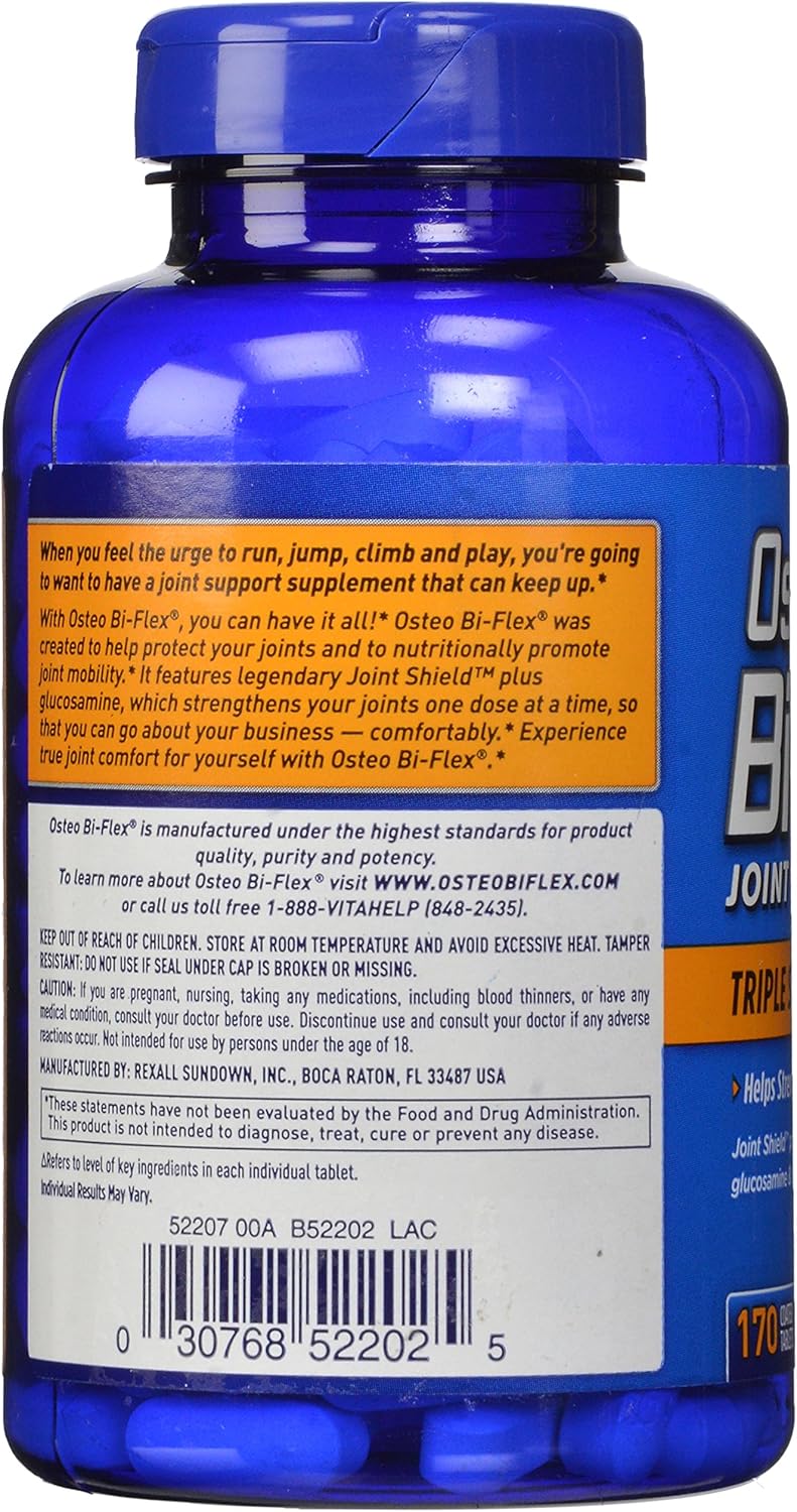 Osteo Bi-Flex Triple Strength 170 Caplets for Joint Support