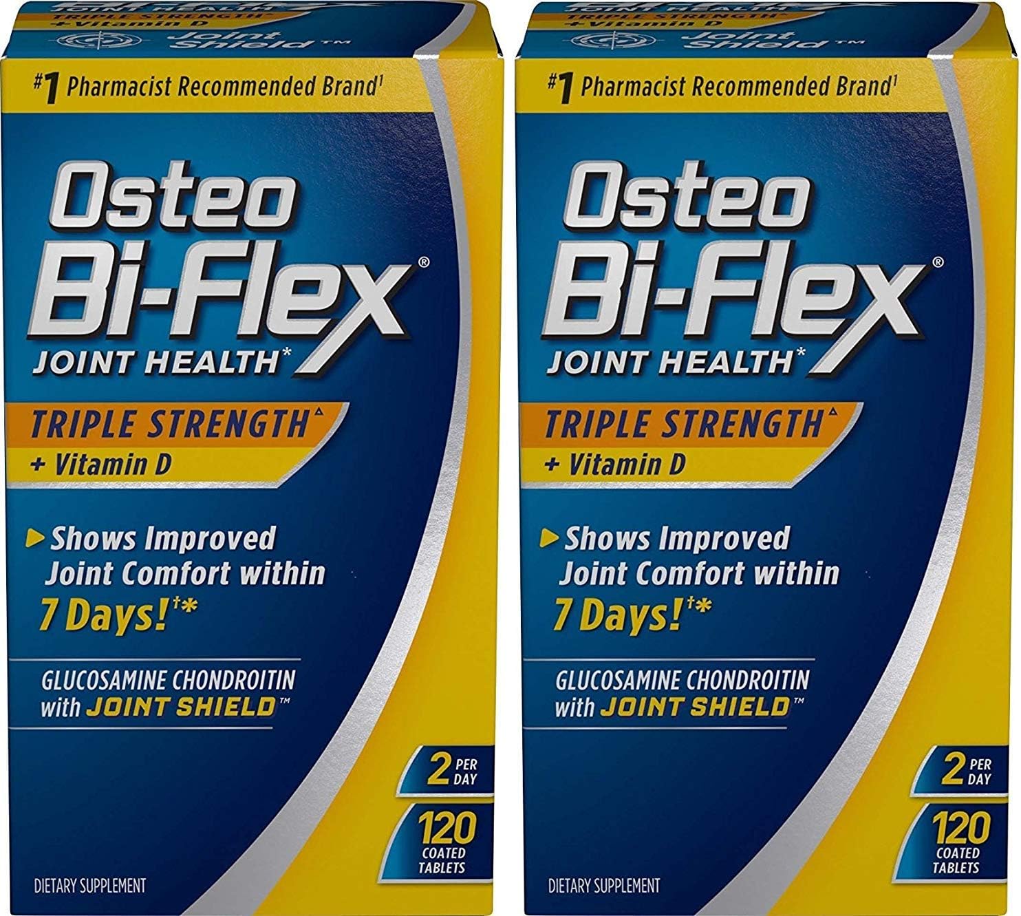 Osteo Bi-Flex Triple Strength with Vitamin D, 240 Coated Tablets - Pack of 2