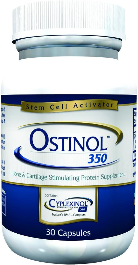 Ostinol 350 Bone & Joint Supplement with Cyplexinol - 30 ct Capsules for Moderate Bone Loss & Joint Disfunction
