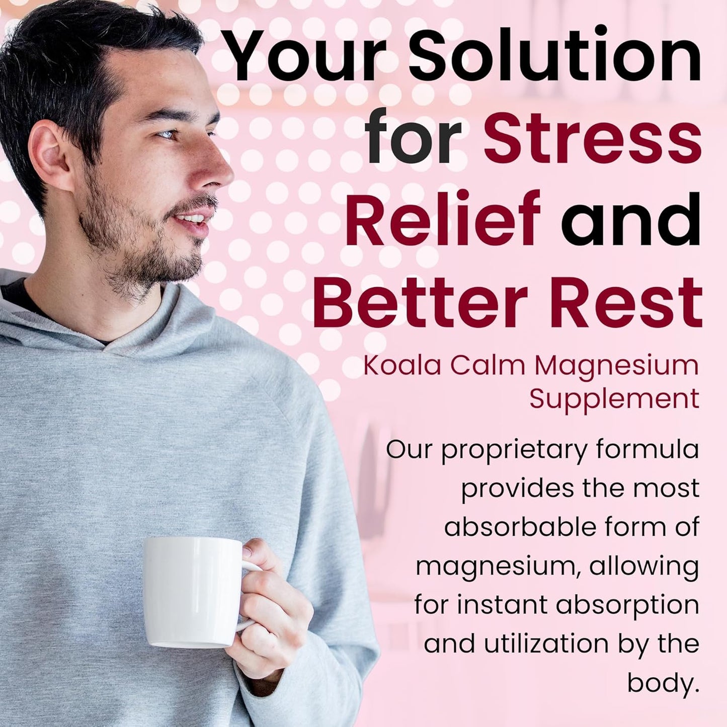 Outback Naturals Calm Magnesium Powder - Apple Cinnamon Flavor, 400mg Magnesium Citrate Drink Mix for Relaxation, Sleep Support & Muscle Relief