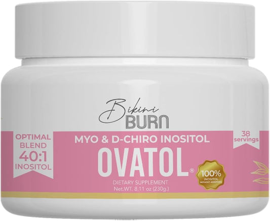 Ovatol® Bikini Burn: Inositol Myo & D-Chiro Mix with 40:1 Ratio for Optimal Results
