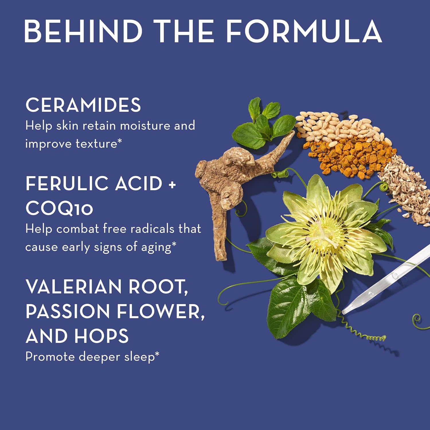 Overnight Beauty Vitamins for Women - HUM Mighty Night Supplement with CoQ10 & Ferulic Acid to Promote Skin Cell Turnover (60-Count)