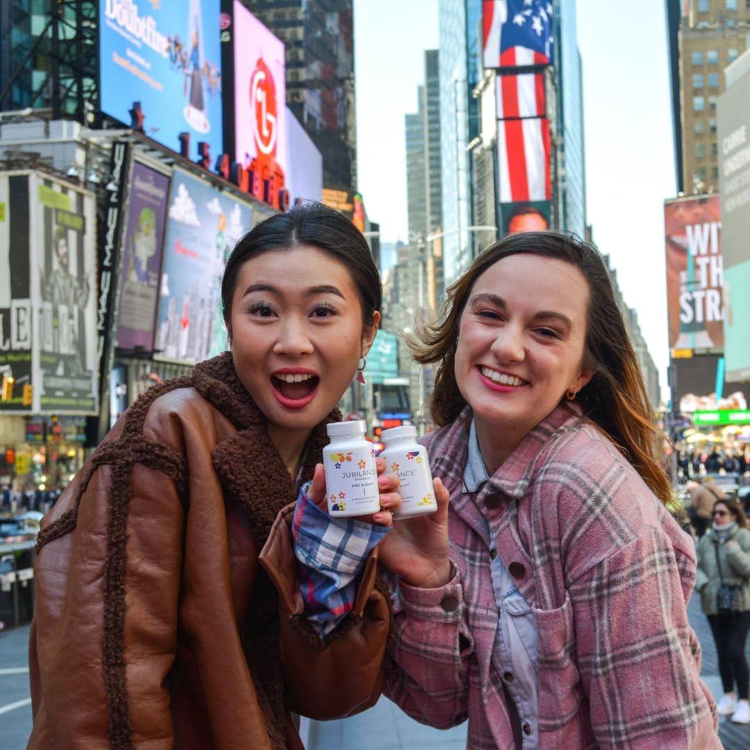 Oxaloacetate PMS Relief Vitamin for Women - Jubilance PMS Support with Clinically Proven Formula (New Packaging)