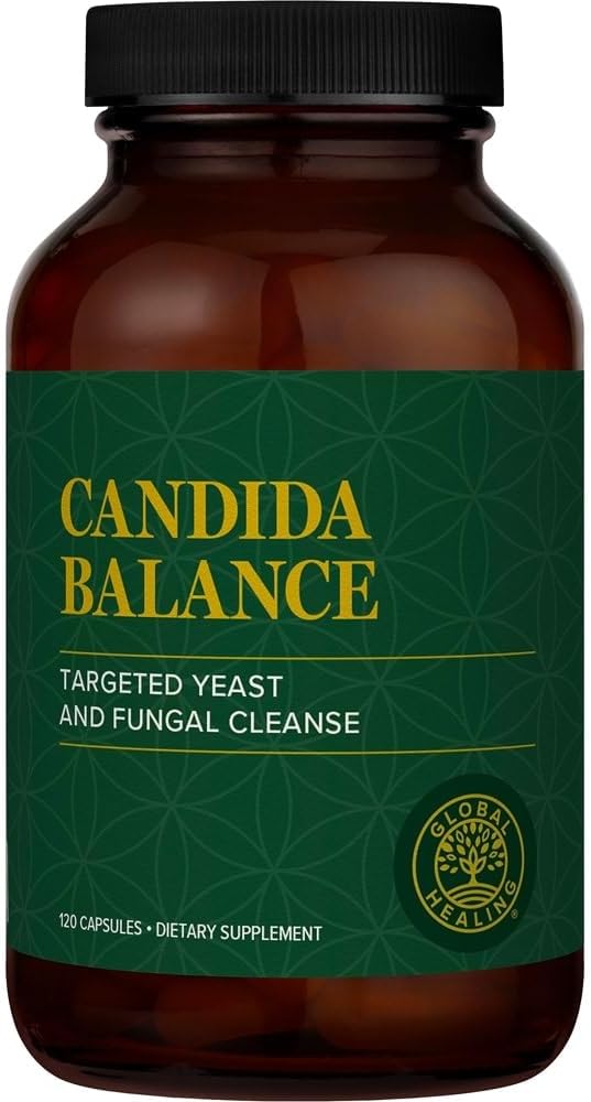 Oxy-Powder & Candida Balance Kit: Natural Constipation Relief and Detox for Candida Cleanse, Feminine Balance Complex