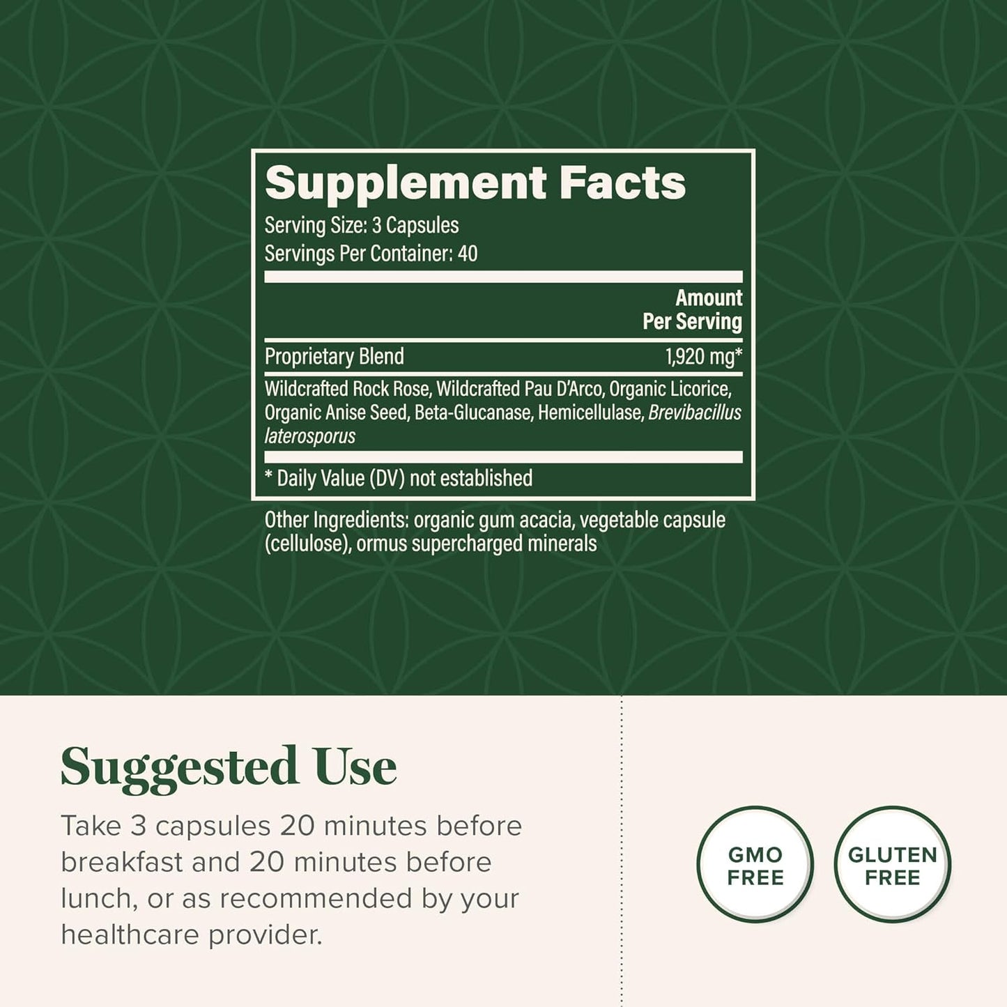 Oxy-Powder & Candida Balance Kit: Natural Constipation Relief and Detox for Candida Cleanse, Feminine Balance Complex