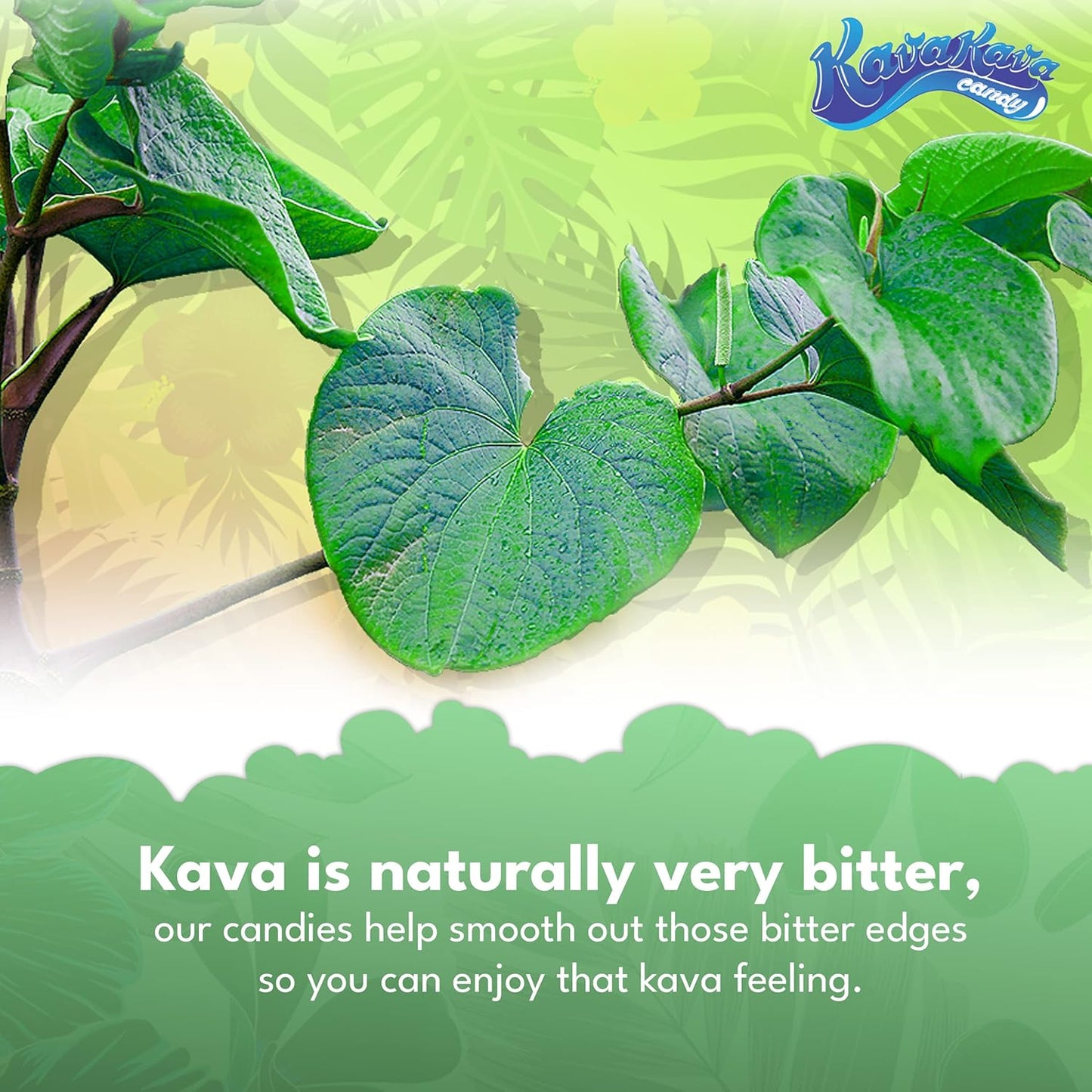 Ozia Originals Kava Kava Candy - Stress Relief Supplement with Kava Extract, 32 Candies, Natural Chill Pill for Positive Mood - Coconut Cream Flavor
