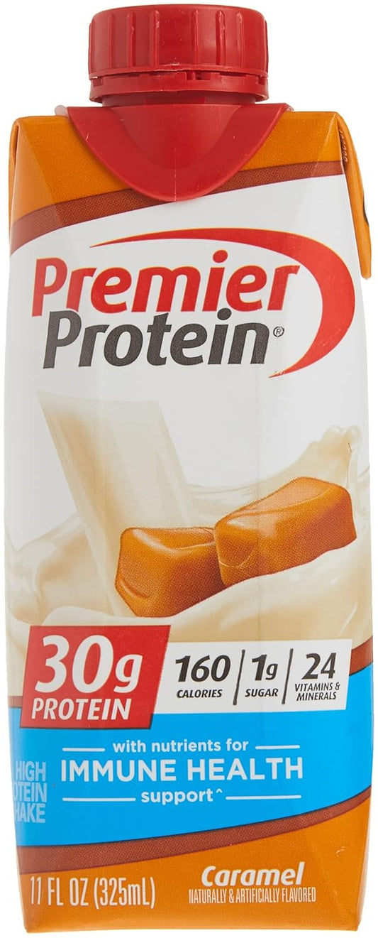 Pack of 15 Premier Protein Caramel High Protein Shake, 11 Fl Oz - Premier Quality