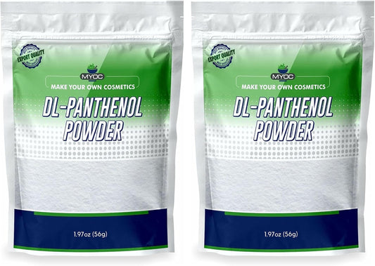 Pack of 2 - 1.97oz MYOC DL-Panthenol Powder Blend (Provitamin B5) - 56gm