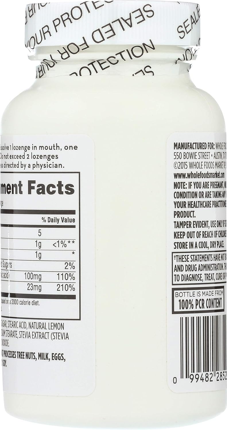 Pack of 2 - 365 Everyday Value Zinc Lozenges with Vitamin C - 90 ct