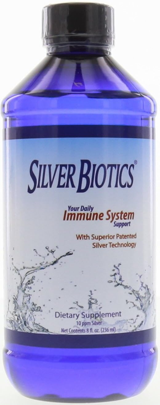 Pack of 2 American Biotech Labs Silver Biotics 8 Oz - Immune Support Supplement