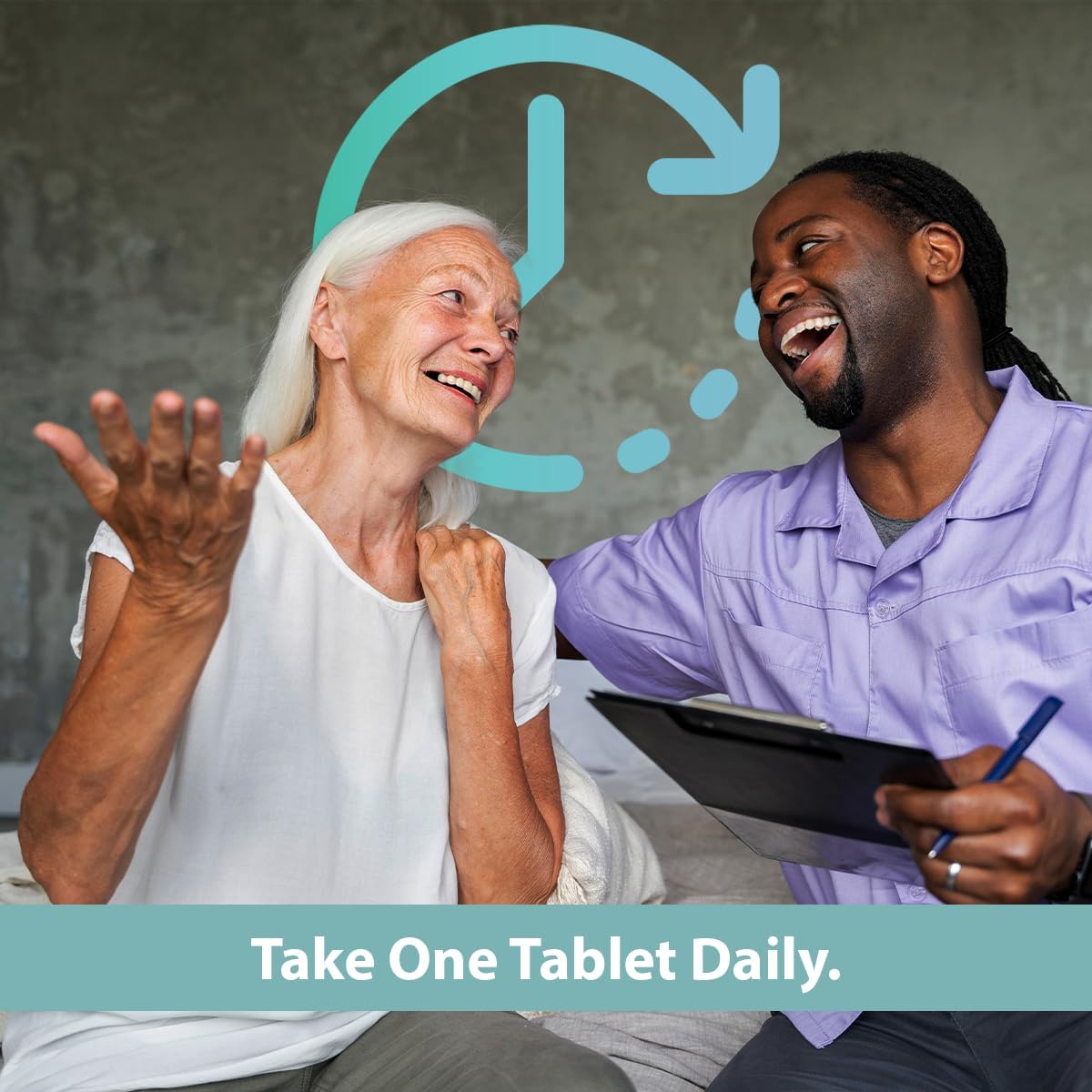 Pack of 2 GeriCare One-Daily Multi-Vitamin Tablets - 100 Count Dietary Supplement