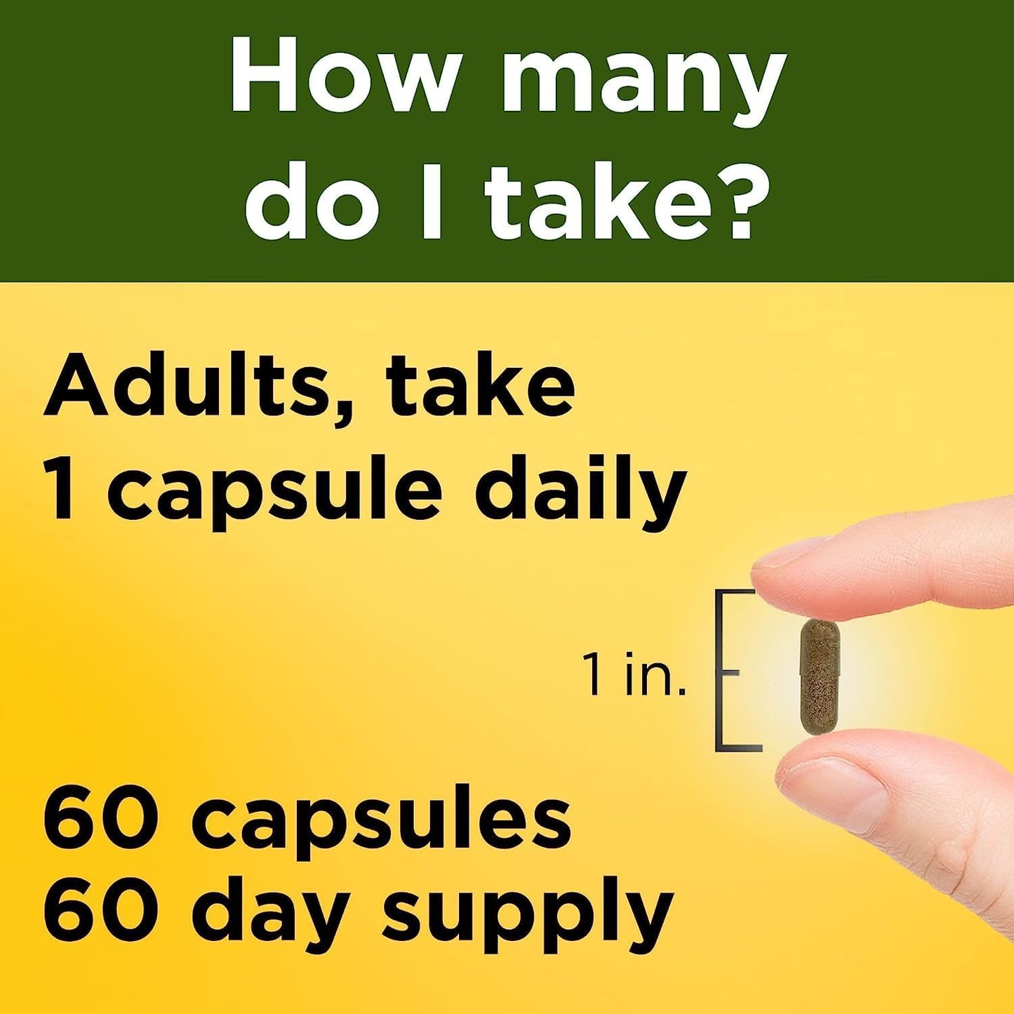 Pack of 2 Nature Made Ashwagandha Capsules 125mg for Stress Support - 60 Capsules Each, 60 Day Supply